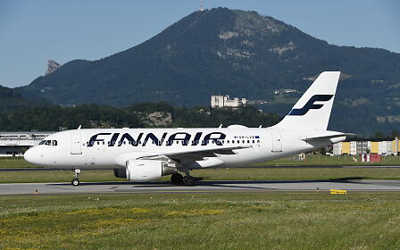 Finnair in Salzburg