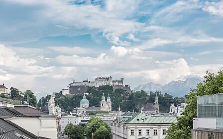 Salzburg Panorama Festung Hohensalzburg