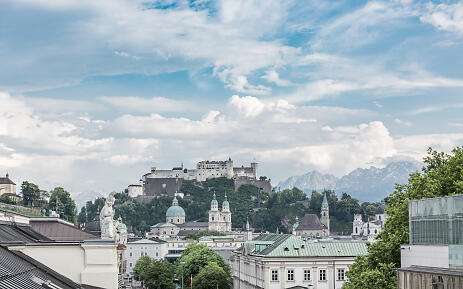 Salzburg Panorama fortress Hohensalzburg